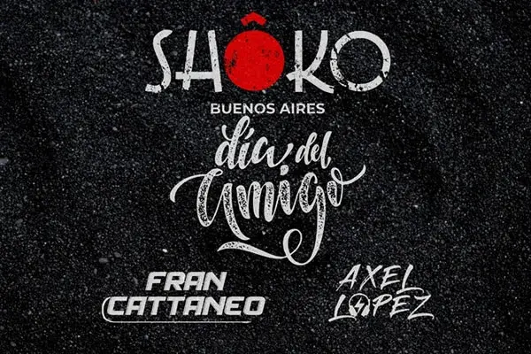 Día del amigo en Shoko by Trendy, Palermo, Buenos Aires