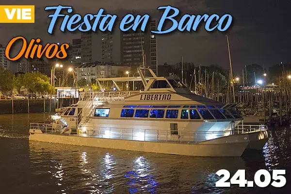 Ir a bailar en un Barco en Olivos, Buenos Aires