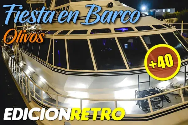 Entradas para la Fiesta RETRO en Barco con cena show en Olivos, Edición Retro, Catamarán Libertad, Buenos Aires