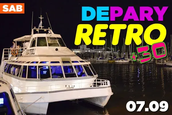 Entradas para la Fiesta RETRO en Barco con cena show en Olivos, Edición Retro, Catamarán Libertad, Buenos Aires